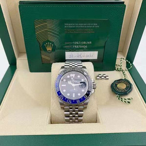 劳力士格林尼治型系列m126710blnr-0002国米圈Gmt手表