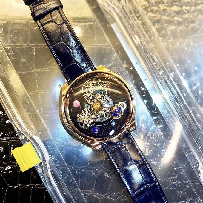 捷克豹jacob&co天体陀飞轮astronomia tourbillon独特之举手表